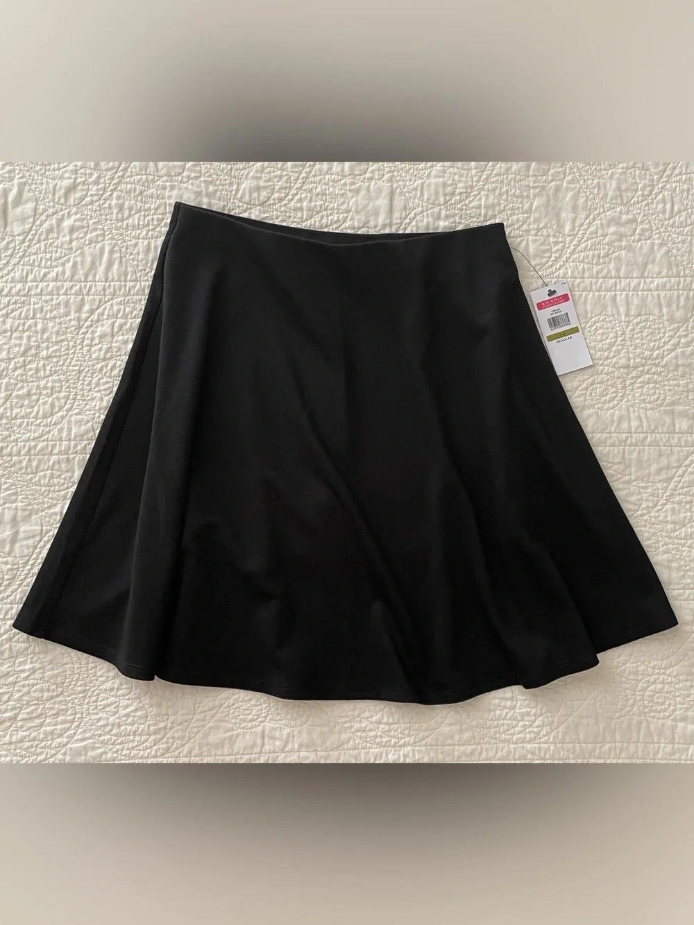 NWT Tommy Hilfiger Big Girls School Uniform A Line Skort Size 14 Black